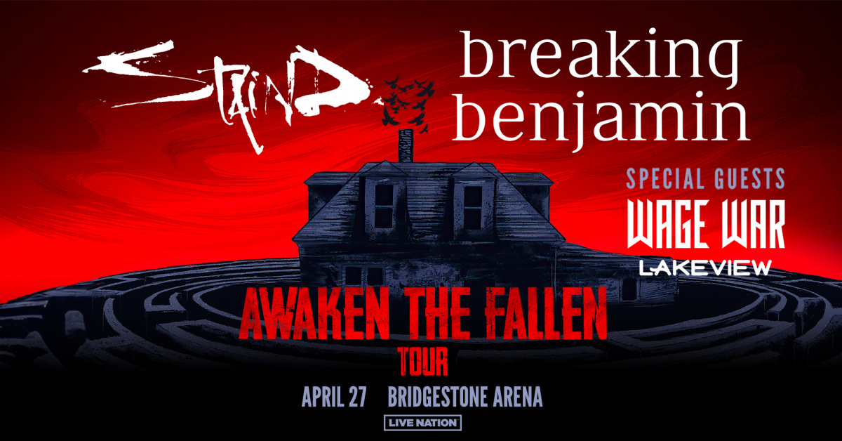 Staind & Breaking Benjamin Awaken The Fallen Tour